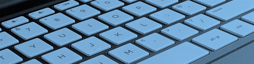 Foto på ett tangentbord