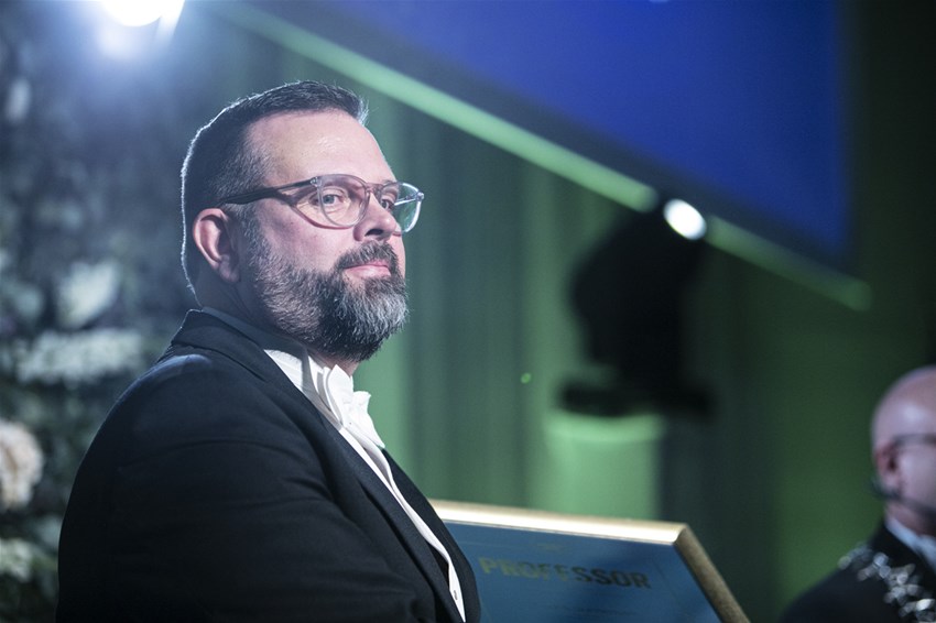 Akademisk högtid 2024 Fredrik Sunnemark