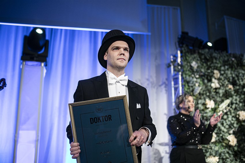 Akademisk högtid 2024 Mattias Bennulf
