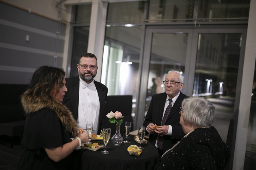 Akademisk högtid 2024 Mingel stråket 1