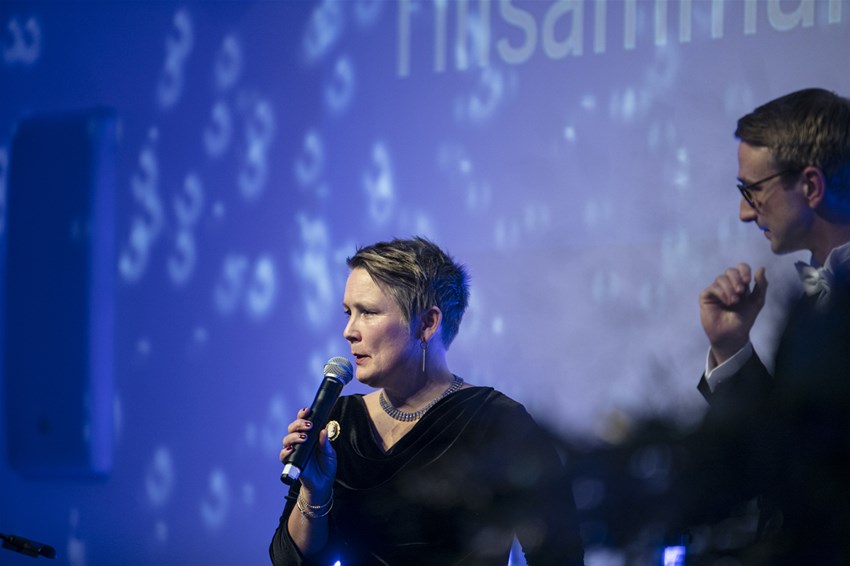 Akademisk högtid 2024 bankett Johanna Larsson