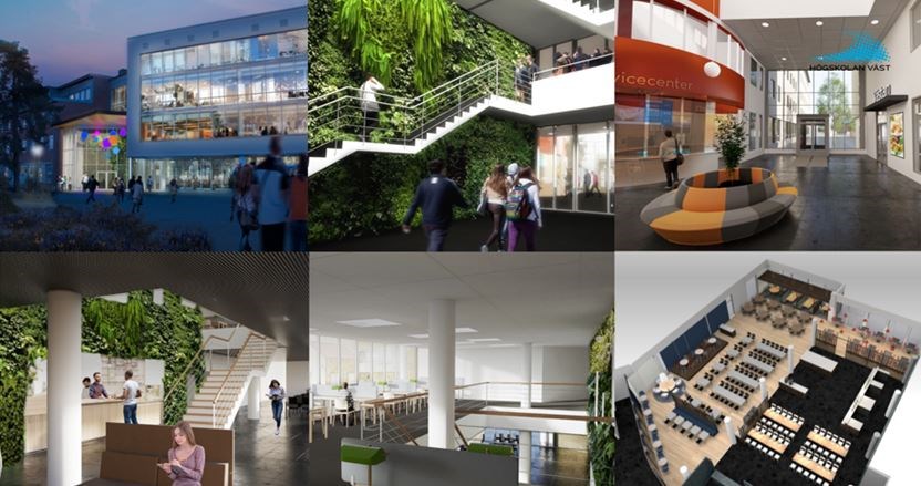 Collage campusutveckling