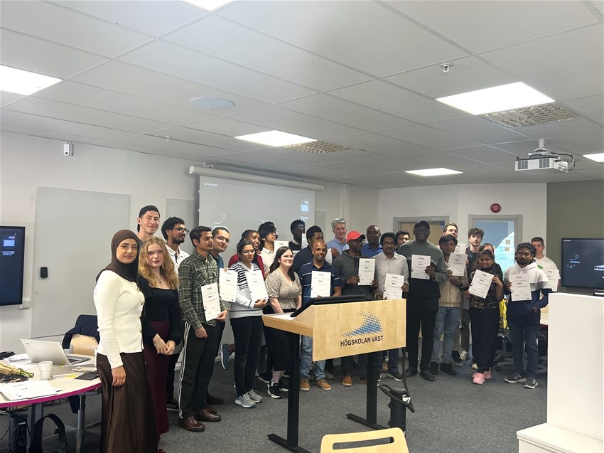 Group of students in classroom
