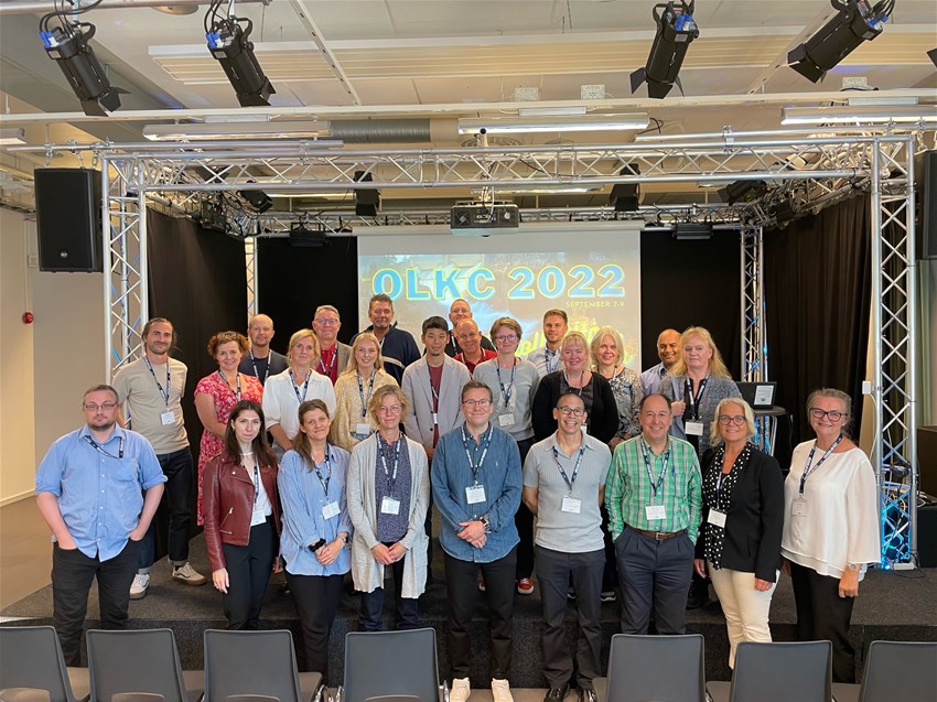 Doktorander samlade på gruppbild