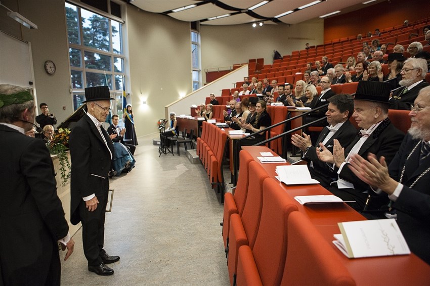 Hedersdoktor Curt Muhrén