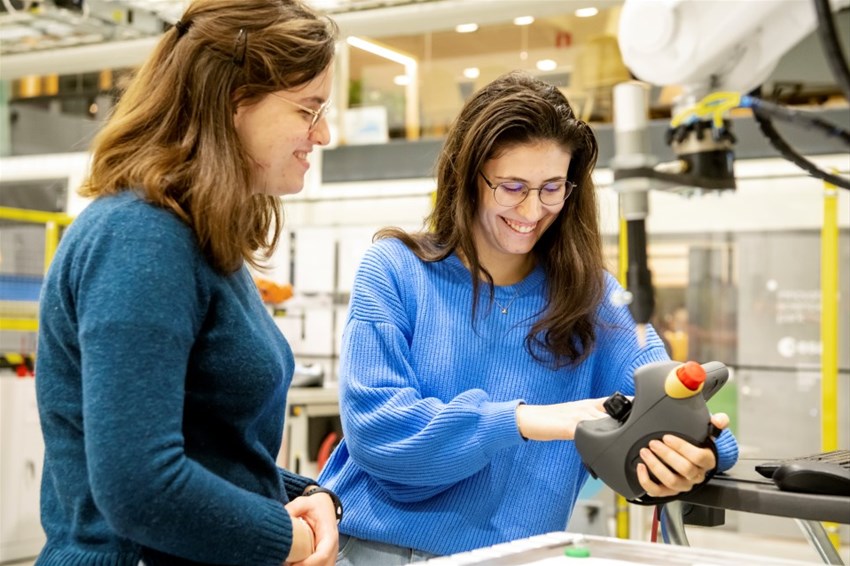 Studenter master robotik