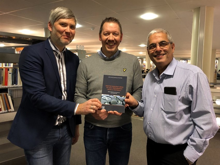 Redaktörer bakom boken om additiv tillverkning