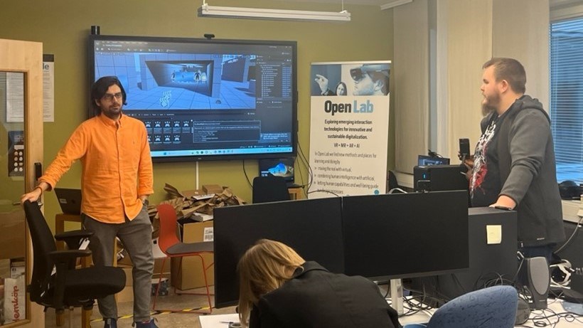 Workshop i projektet Immersive Learning environments