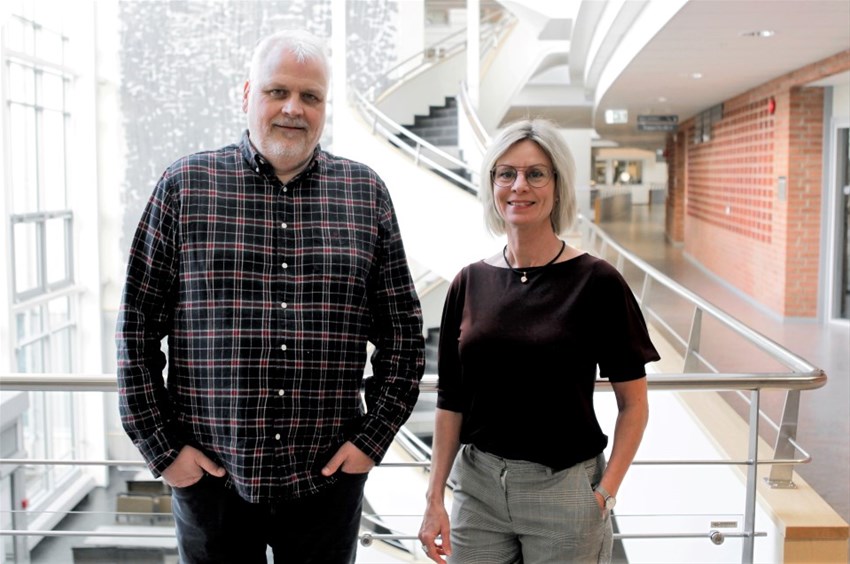 Monika Hattinger och Lars Walter