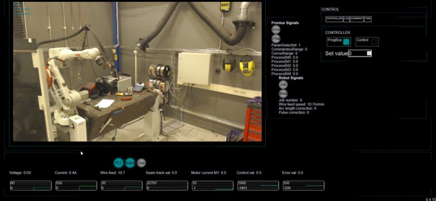 Bilden visar AM process control