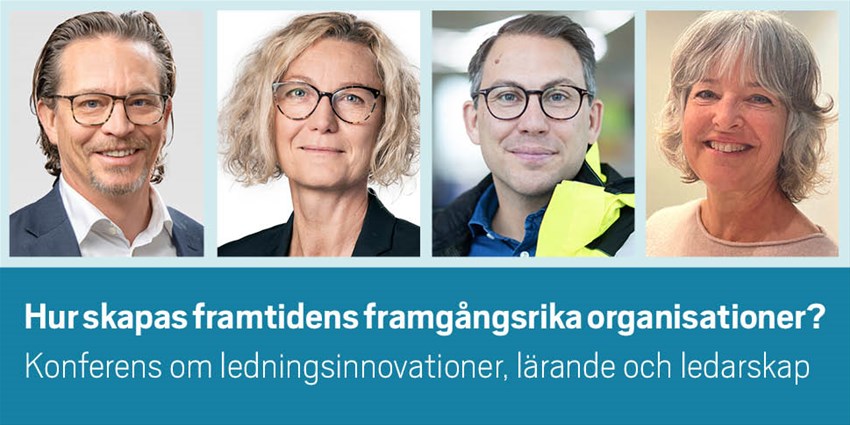 Primusdagen 2026 - bilder på fyra talare