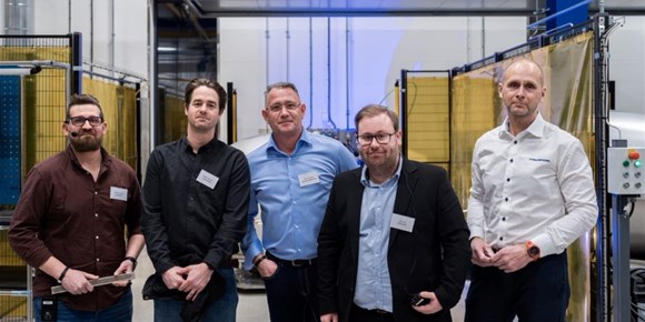 Teamet bakom Fredrikssons nya fabrik i Vadstena 