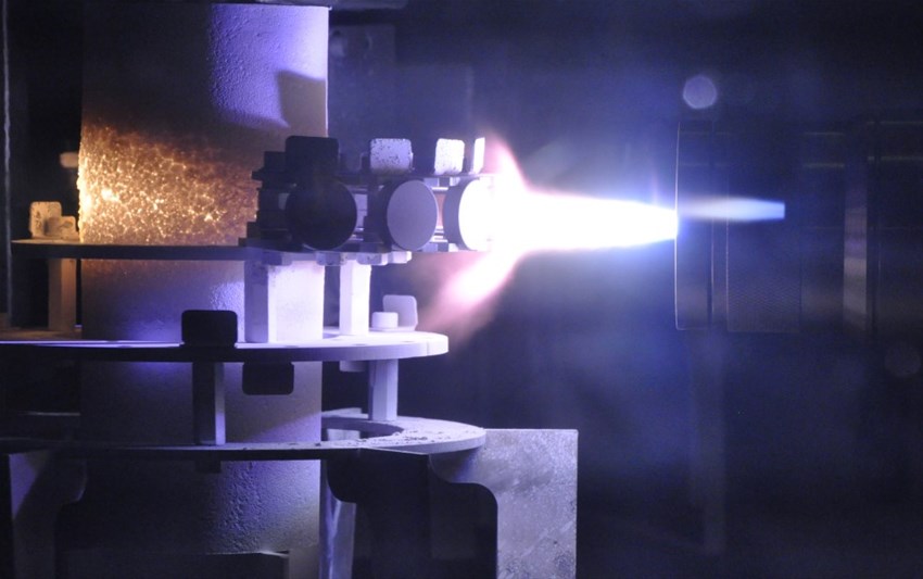 Termisk sprutning - beskuren bild.