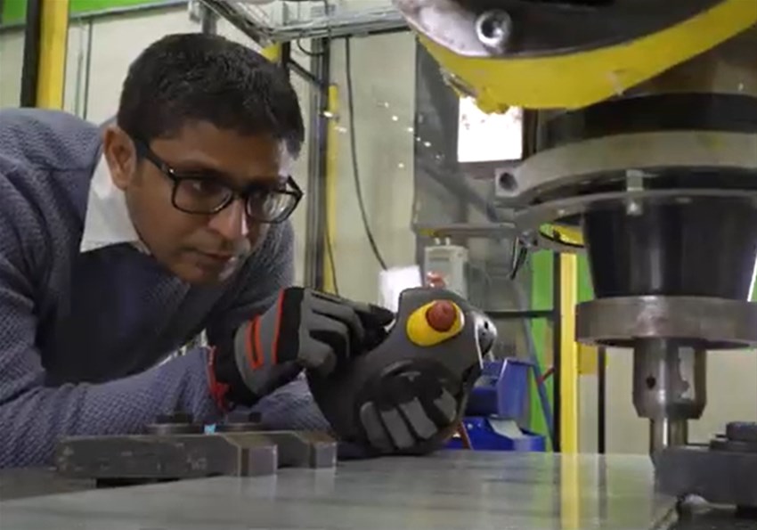 Vivek Patel i film om Friction stir welding