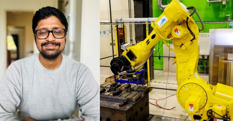 Vivek Patel, lektor i svetsteknologi, Högskolan Väst