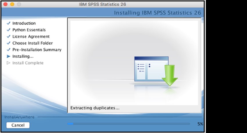 SPSS Mac picture12 installing IBM SPSS
