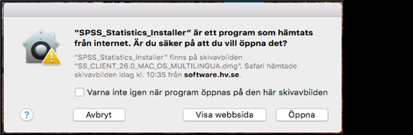 SPSS Mac picture2 click open