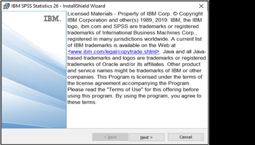 SPSS PC picture2 choose next