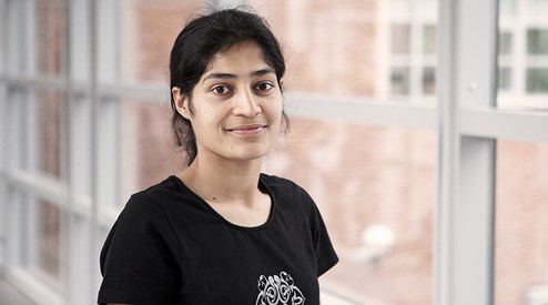 Sneha Goel India Master Degree at University West