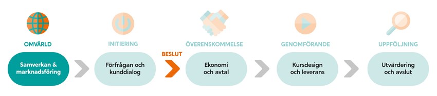 Steg i uppdragsutbildningsprocessen: OMVÄRLDSBEVAKNING