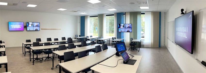 Hybridsal med 40 platser
