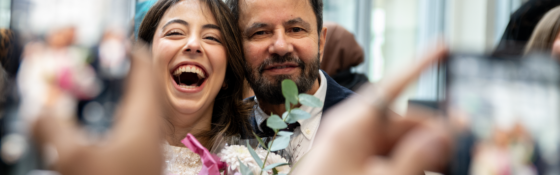 Fotografering vid avslutningshögtiden VT 2025.