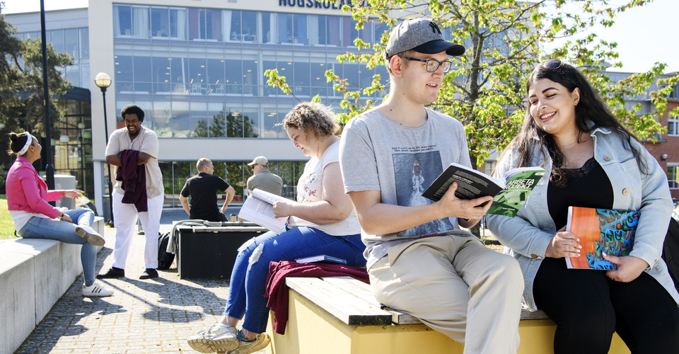 Högskolan Väst studenter i miljö