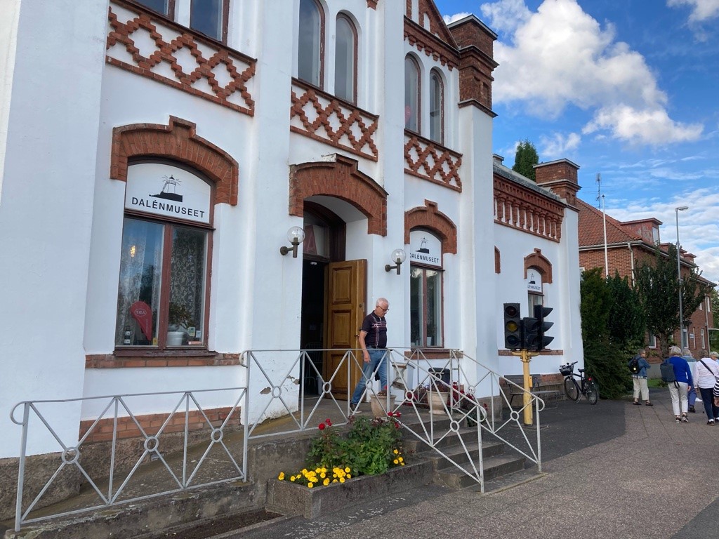 Utsida fasad av Dalénmuseet