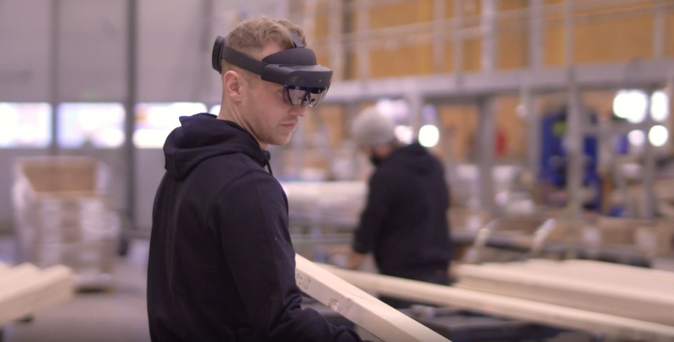 AR-teknik testas för takstolsproduktion .JPG