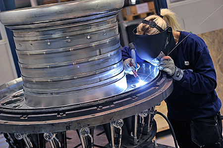 Brännkammarverkstaden Siemens Turbomachinery, Trollhättan.