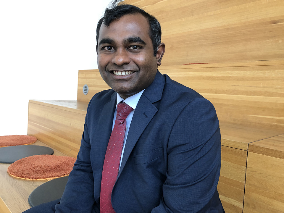 Ashwin Devotta, industridoktorand, Sandvik Coromant