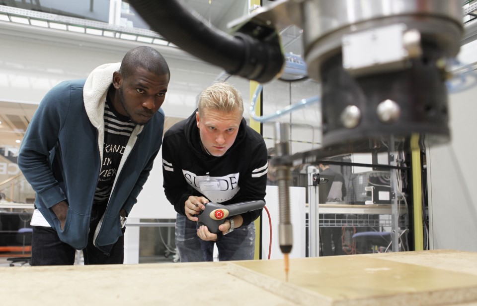 Robotlabb på PTC
