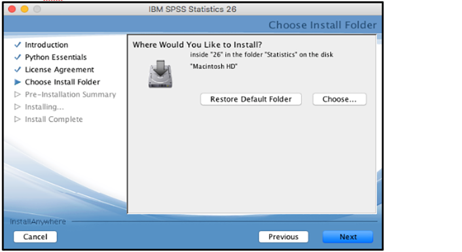 SPSS Mac picture10 click next
