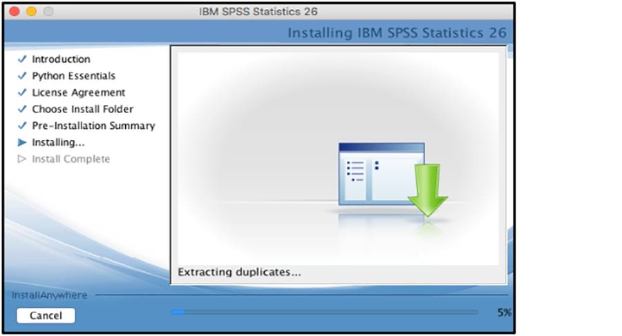 SPSS Mac picture12 installing IBM SPSS