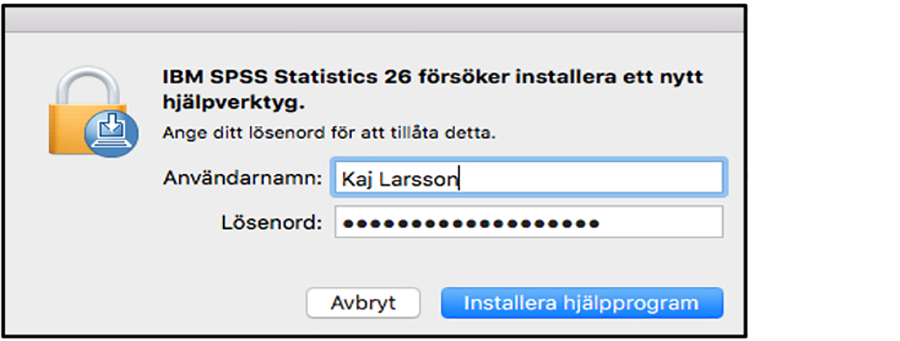 SPSS Mac picture3 enter username pwd