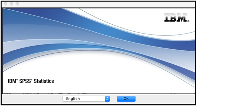 SPSS Mac picture4 choose language ok