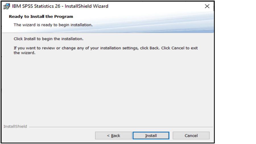 SPSS PC picture8 ready to install install