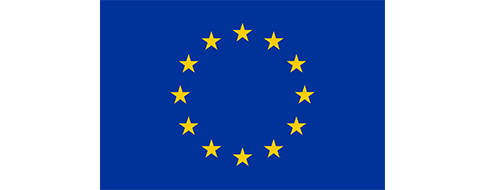 Logotyp för EU flaggan