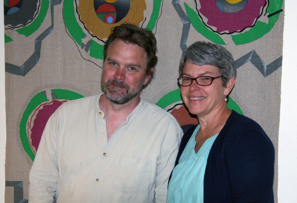 Dennis Augustsson och Jill Bratton tillsammans.