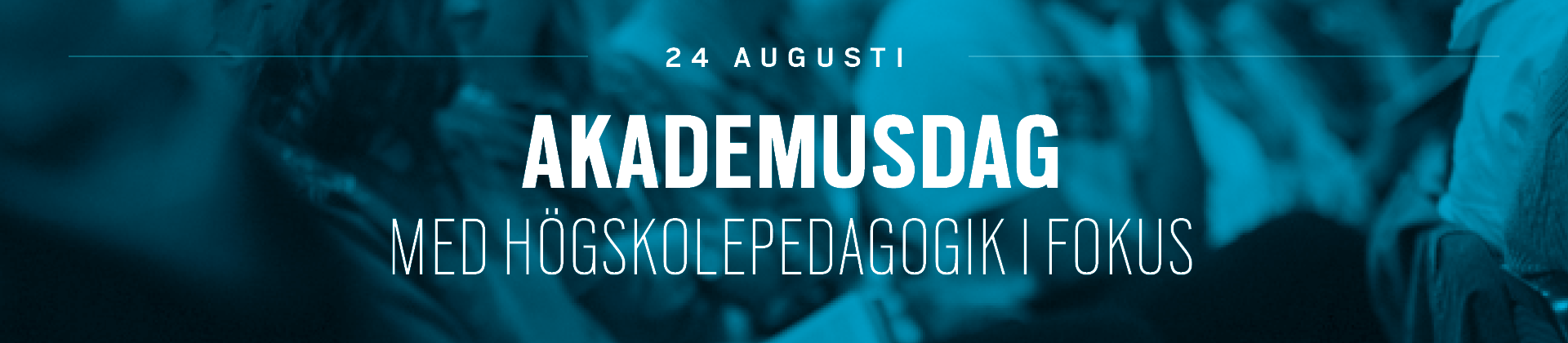 Länkbild till information om Akademusdagen